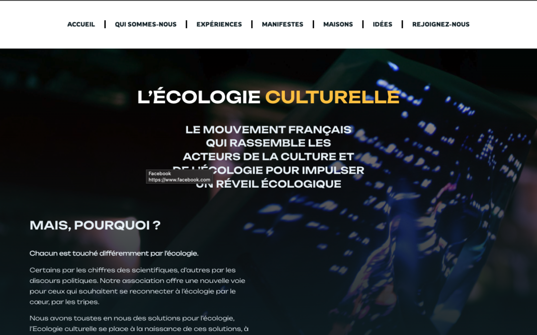 L&rsquo;Écologie Culturelle