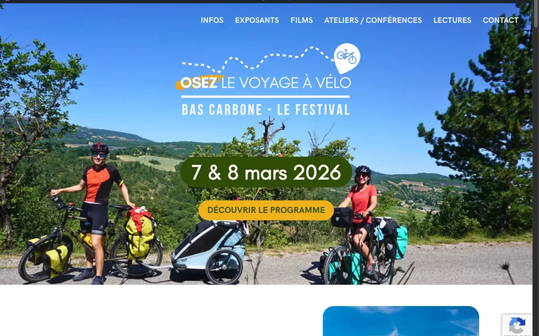 Festival Osez le Voyage à Vélo bas carbone
